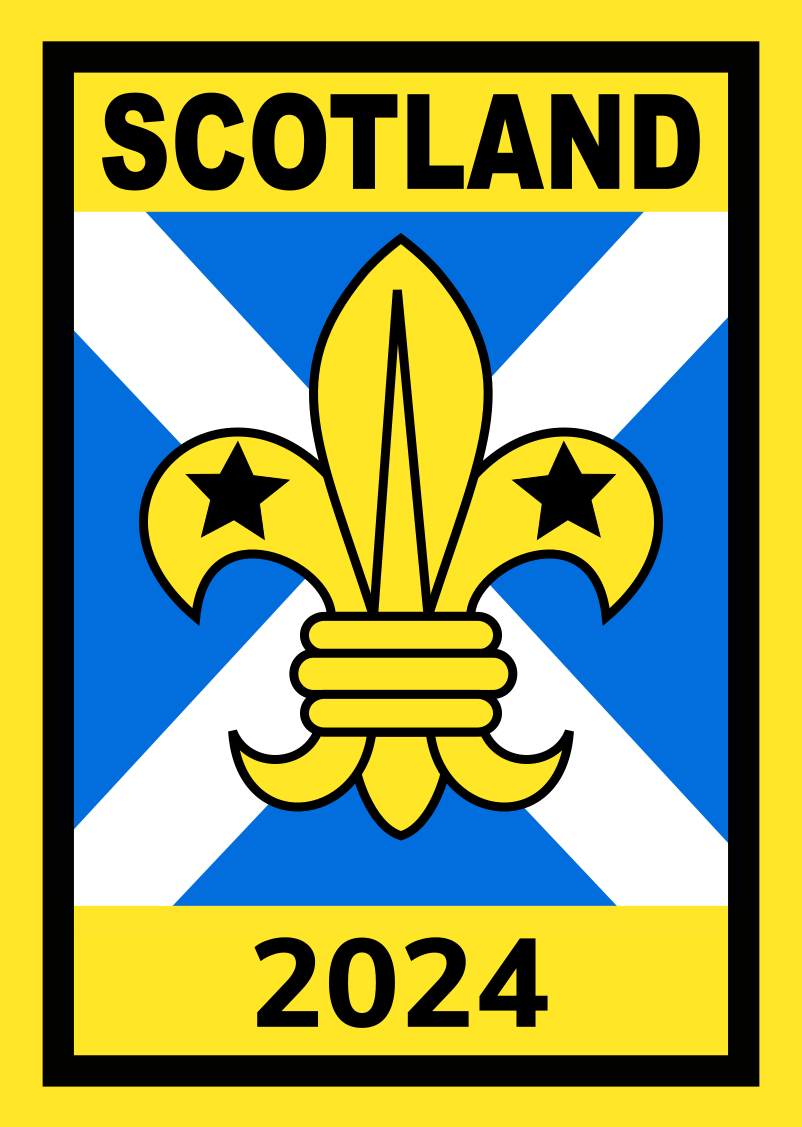 Blair Atholl 2024 badge. 