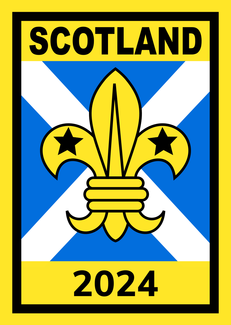 BA2024 Blair Atholl 2024 badge.